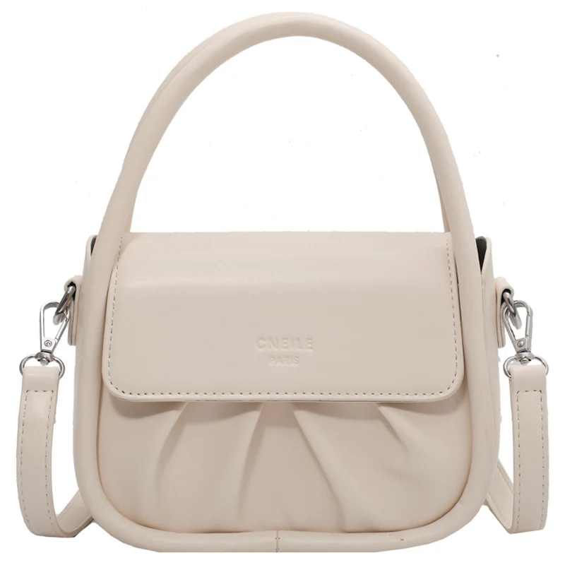 

2021Trendy Mini PU Leather Crossbody Shoulder Totes Bags for Women Female Luxury Chain Branded Handbags and Purses