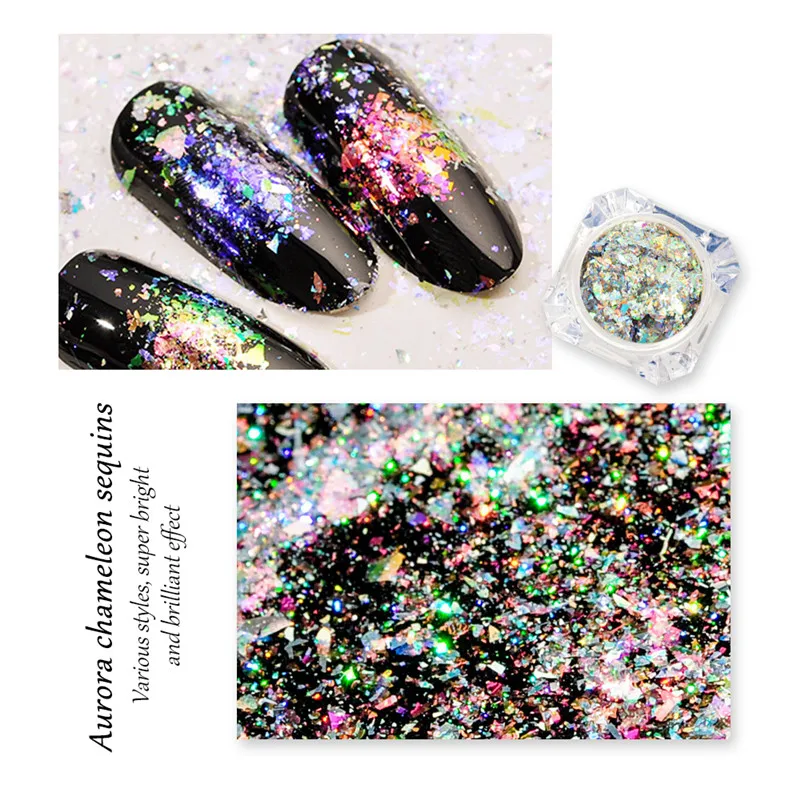 12 видов цветов профессиональные Блестки для боди арта гель волос лица глаз