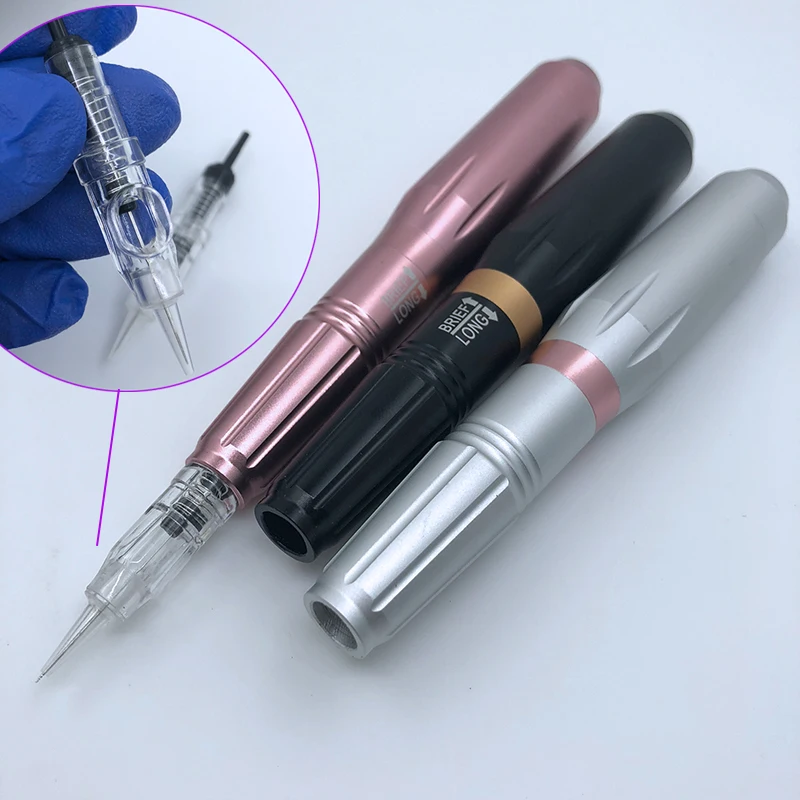 Caneta dermografo ультра тихий профессиональный тату пистолет Перманентный макияж