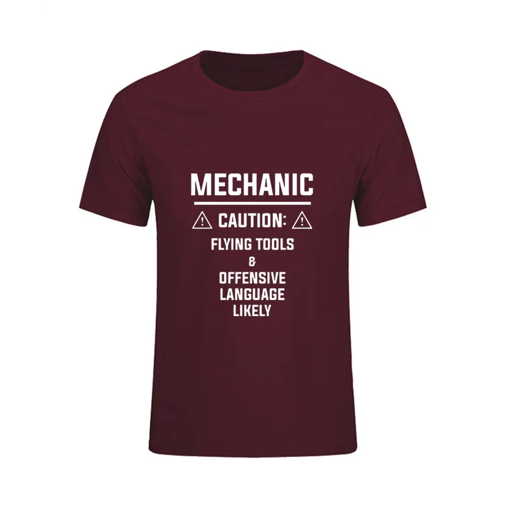 Новинка 2020 модная футболка Mechanic брендовая одежда мужская с буквенным принтом в
