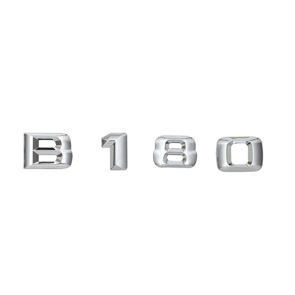 

For B Class B180 B200 B220 B250 B260 Emblem Rear Number Letter Decals