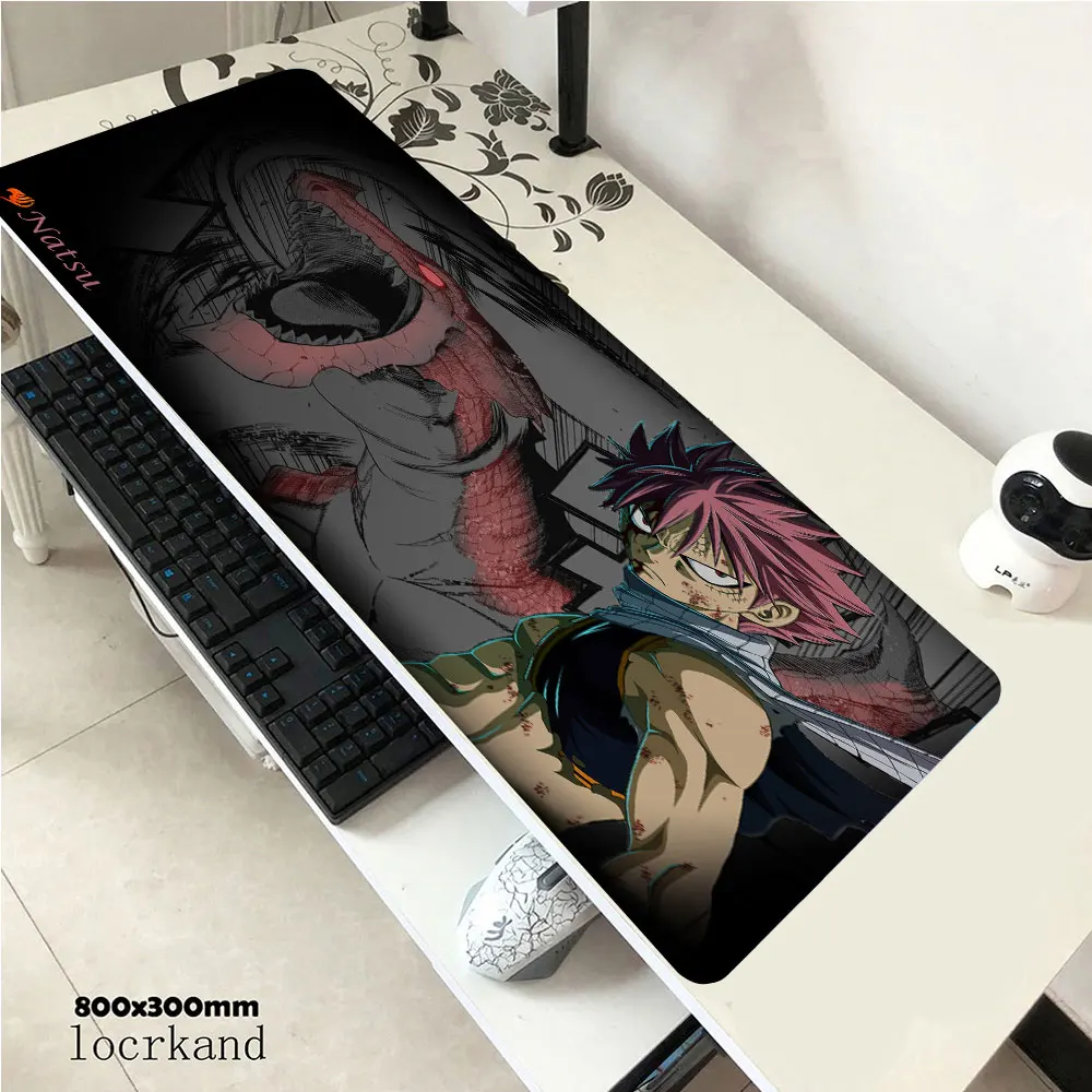 

Anime Fairy Tail Large Mousepad Gamer Gaming Mouse Pad Computer Accessories Keyboard Laptop Padmouse Desk Mat Mouse Pad Gamer