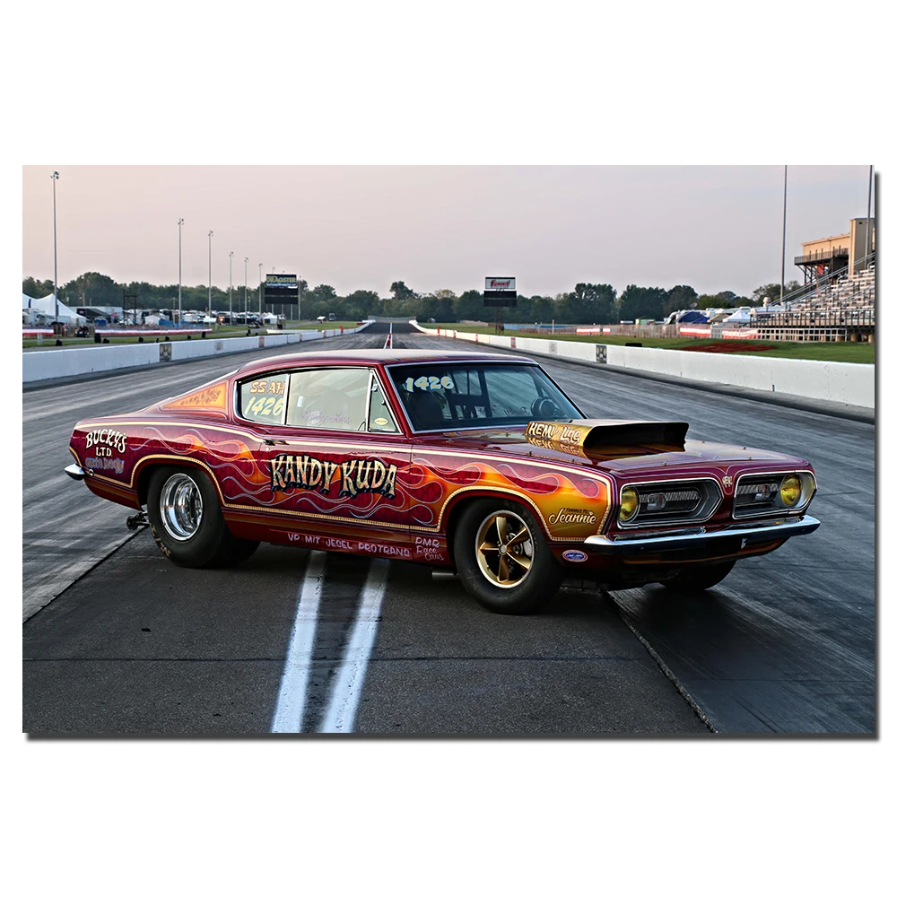 Плимут Барракуда супер постеры автомобиля транспортное средство настенное