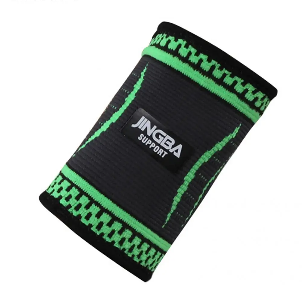 

60% Hot Sale Green Stretch Sweat Absorption Green Wrist Support Wrap for Workout Sports Accessories