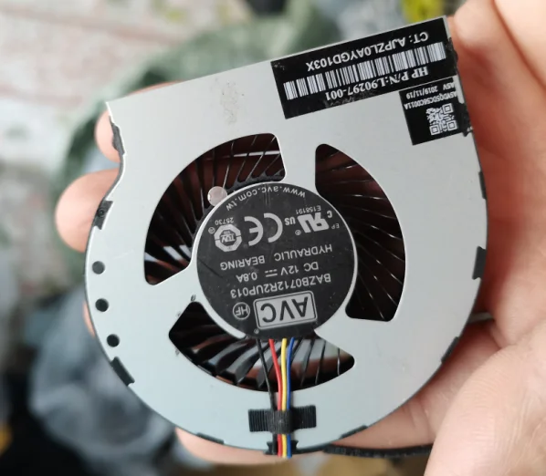 Новый Процессор охлаждения охлаждающий вентилятор для HP BAZB0712R2UP013 12V 0.8A L90297