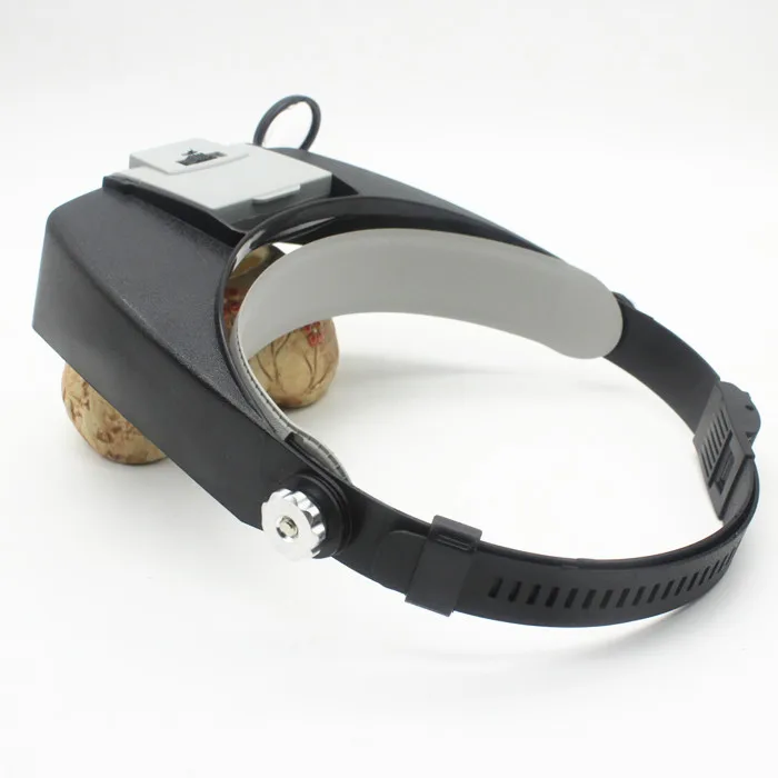 Увеличительное стекло для шлема лупа с 3 линзами со светодиодсветильник кой