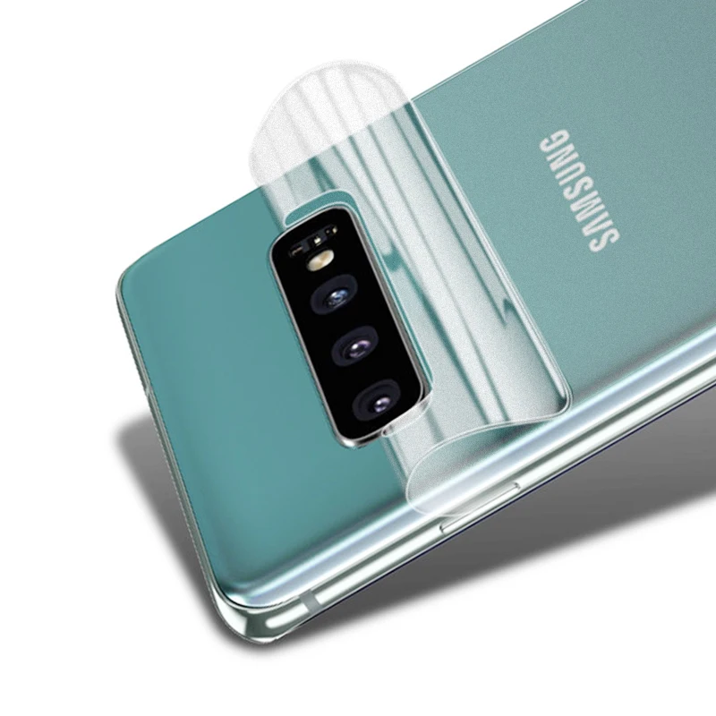 YISHANGOU 10D изогнутая полное покрытие мягкая Гидрогелевая пленка для samsung Note 10 Plus S10 S10e S9 Plus S8 Plus Note 8 мягкая пленка не стекло