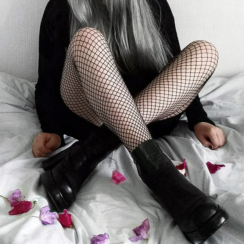 Колготки женские в сеточку колготки из сетки чулки сетку нижнее белье кожа