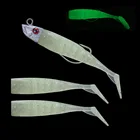 Приманка для рыбной ловли, 8 см, 8,5 г, мягкая, с Т-образным хвостом, крючок под червя