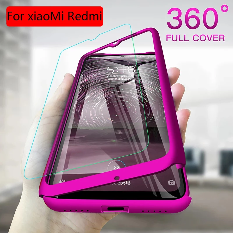 Чехол 360 градусов для Xiaomi Mi Poco M3 X3 10T Lite Note 10 чехол телефона Redmi 9 8 7 6 5 Pro 8T 9S 9A 9C полное