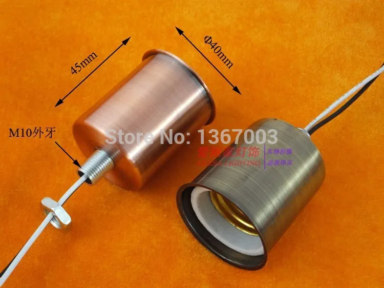 5 шт./лот E27 держатель лампы винтажный керамический Эдисона аксессуары для ламп