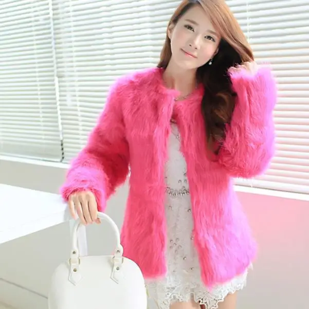 

Пушистый 2020 зимняя женская ночная рубашка платье ночнушка из искусственного меха куртка из искусственного меха пальто с мехом пальто для ж...