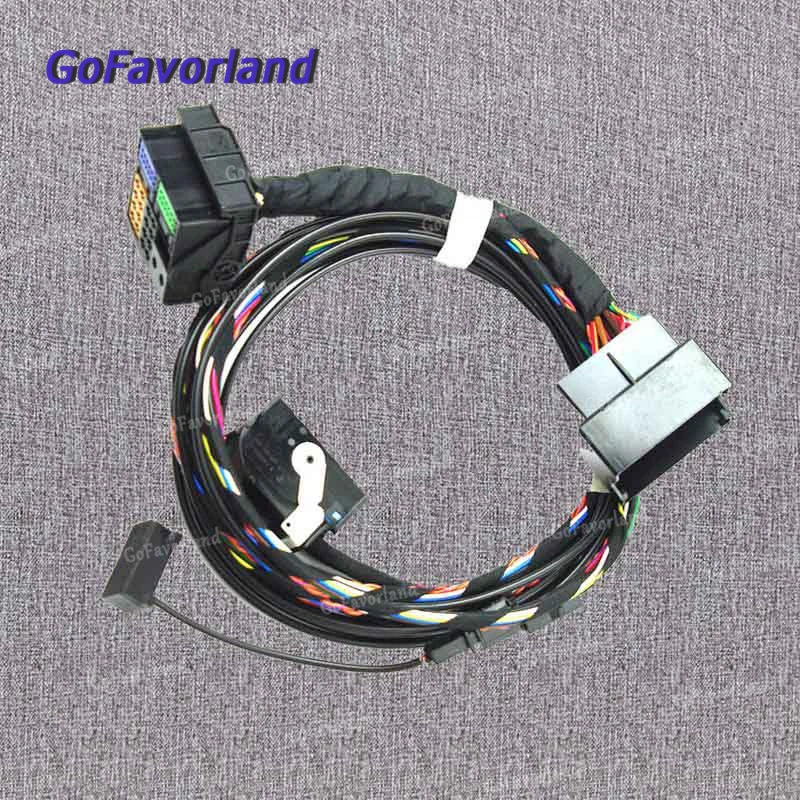 

Car Radio Bluetooth Module Direct Plug Wireless Microphne Harness Cable 1K8035730D For Volkswagen RNS510 9W2 9W7 9ZZ
