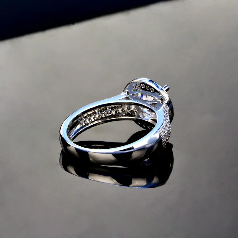 FUN BEAUTY искусственные циркониевые кольца сверкающие роскошные украшения