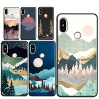 star lake mountain case for redmi note 11 10 9 pro note 10s 9s 8t 7 note 8 pro cover for redmi 10 9 9c 9t 9a