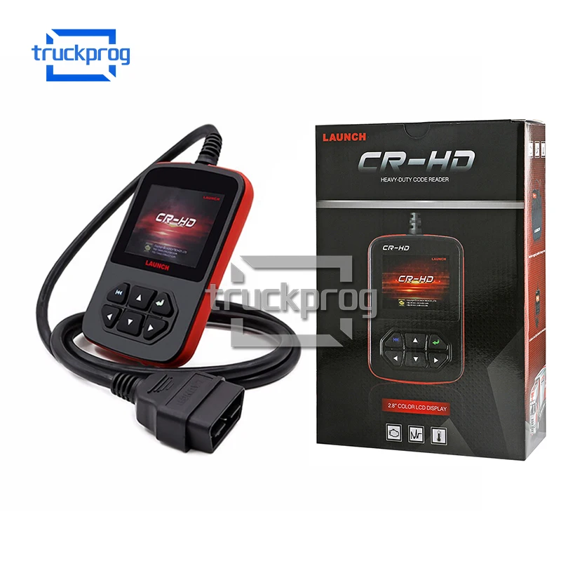 

Launch CR-HD CR HD Heavy Duty Truck Code Reader Read Clear Fault Code OBD2 Diagnostic Tool