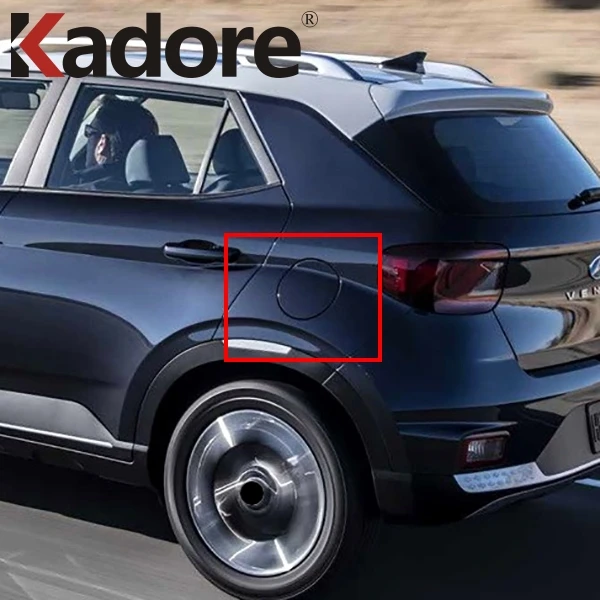 Для hyundai Venue 2019 2020 хромированная карбоновая дверная ручка Накладка для автомобиля