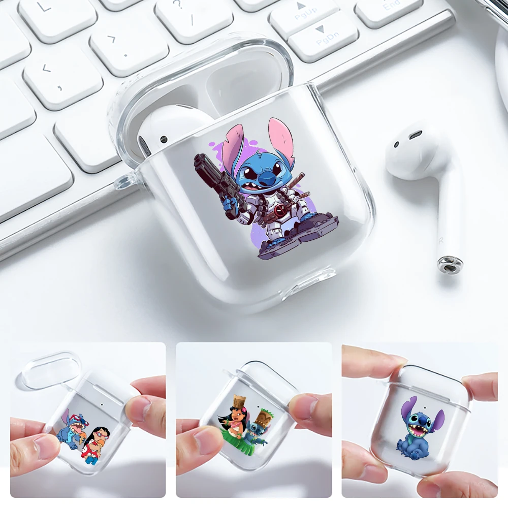 Прозрачный чехол для беспроводных наушников Apple Airpods 1 2 | Электроника