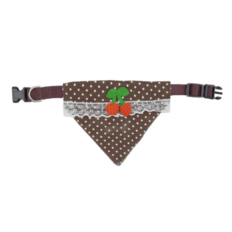 Регулируемый слюнявчик для кошек треугольный шарф товары уборки домашних