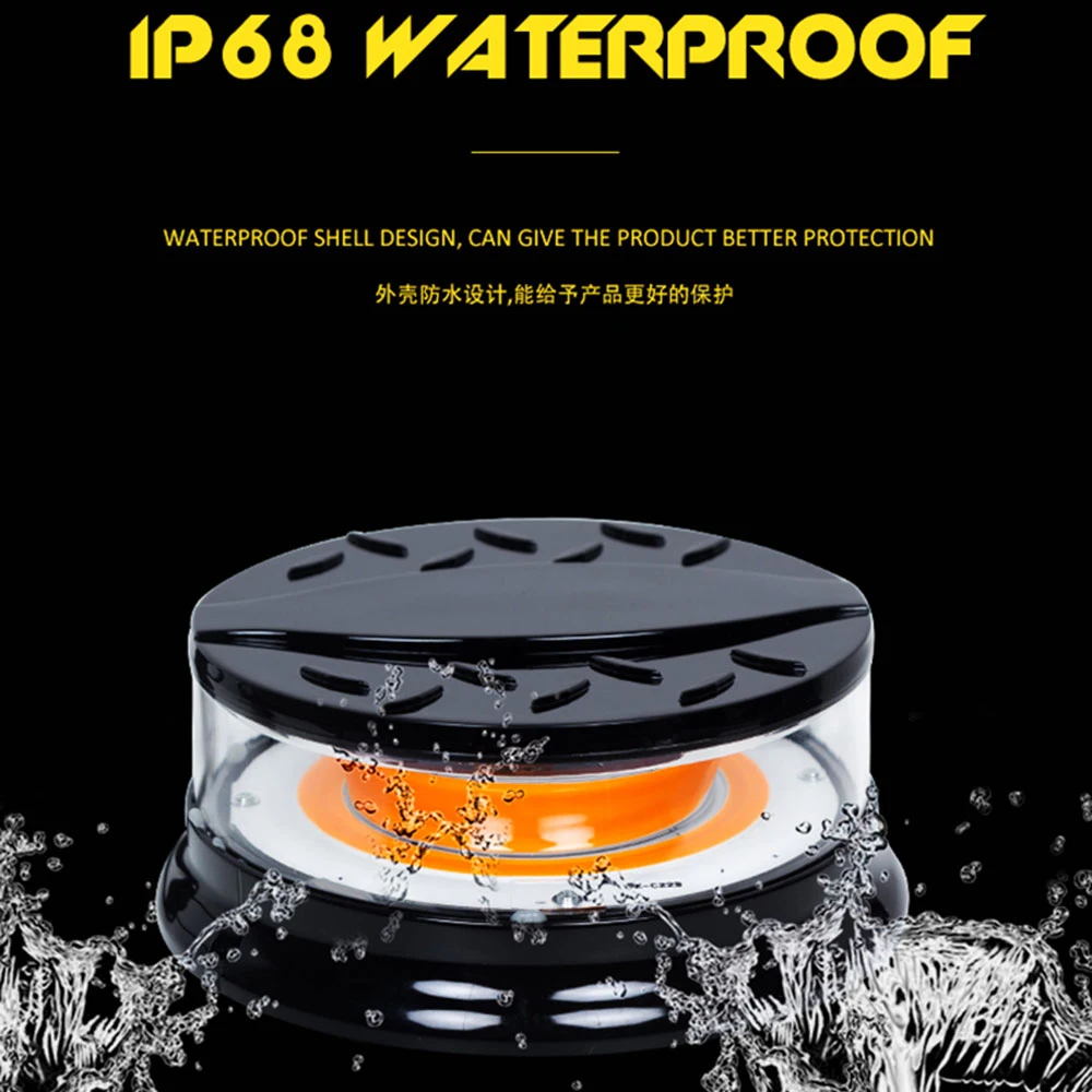 80 Вт 10 30 в светодиодный cob вращающийся Многофункциональный Янтарный и белый