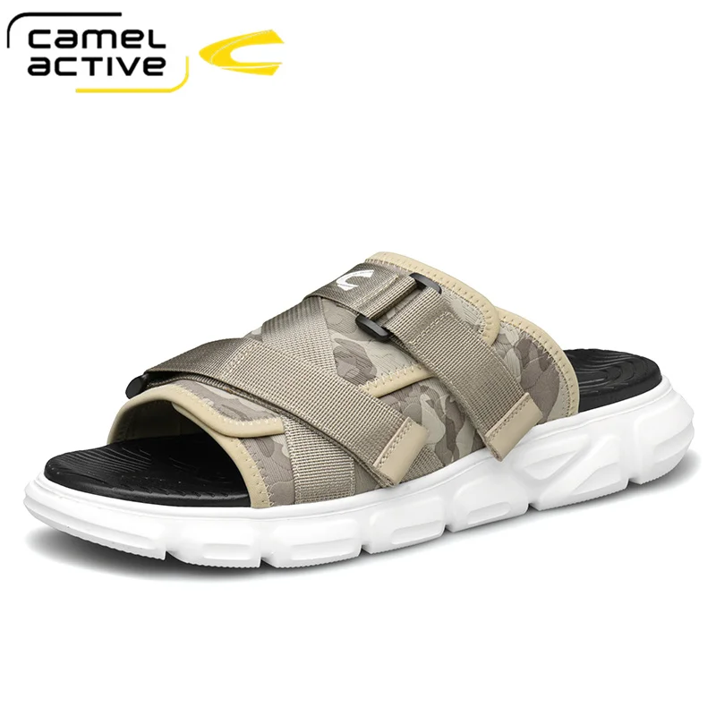 Camel Active New Men's Slippers Summer Lightweight Non-slip Wear Men's Shoes Outdoor Beach Slippers Men Casual Shoes