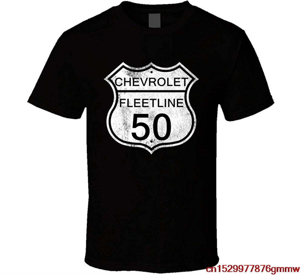 FGHFG шоссе дорожной маркировки 1950 Fleetline Проблемные футболка унисекс для мужчин и