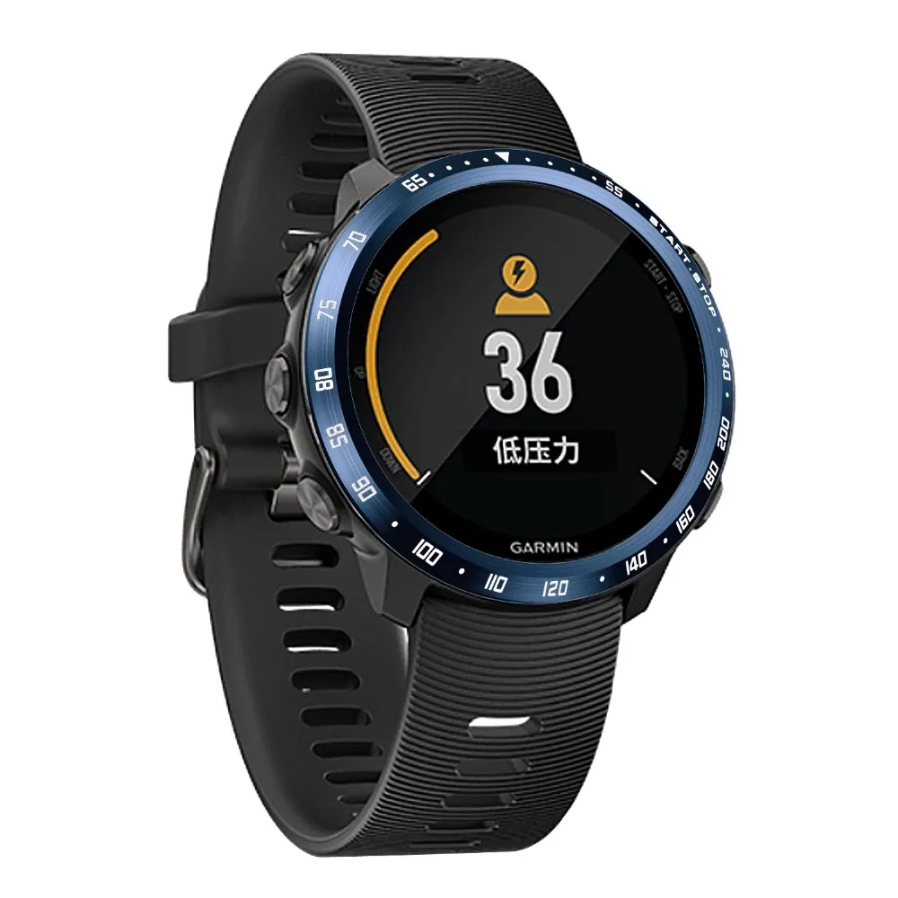 Чехол для Garmin Forerunner 645 Обложка с кольцом и рамкой стайлинга защитная обложка