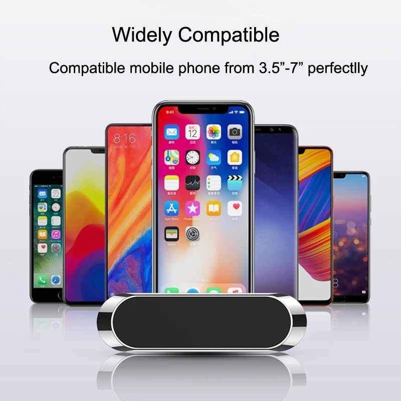 Автомобильный магнитный держатель для телефона Mitsubishi Asx Lancer 10 Outlander Pajero Sport 9 L200 Colt