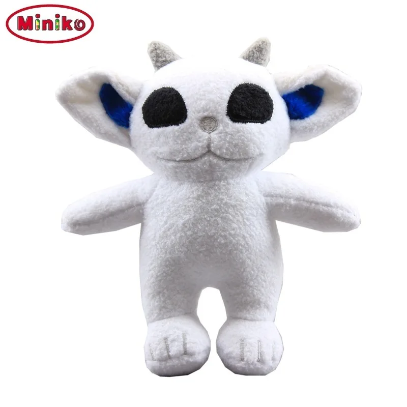 Miniko-juguetes de peluche de 20cm para ni&ntilde;os, mu&ntilde;ecos de animales de peluche de dibujos animados, color blanco, Twenty One Pilots Ned-0