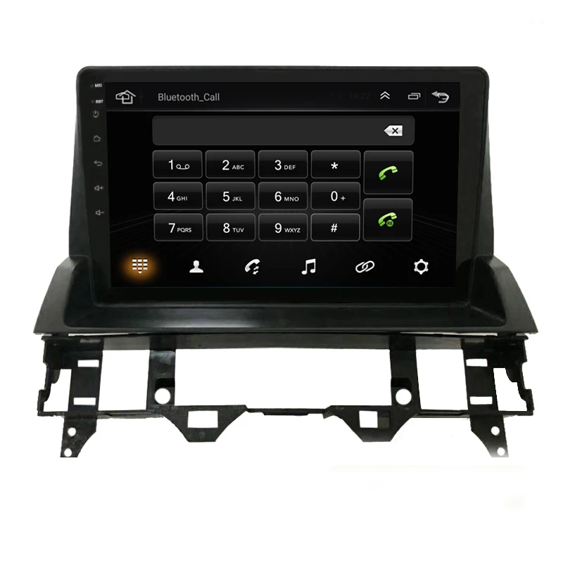 Автомобильный DVD плеер 10 1 &quot Android 9 GPS для старой Mazda 6 2002 2003 2007 2008 аудио радио стерео
