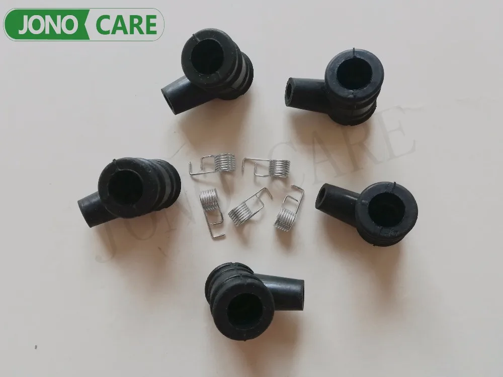 5 комплектов, колпачок свечи зажигания для триммера для бензопилы 5 комплектов, колпачок свечи зажигания для триммера для бензопилы