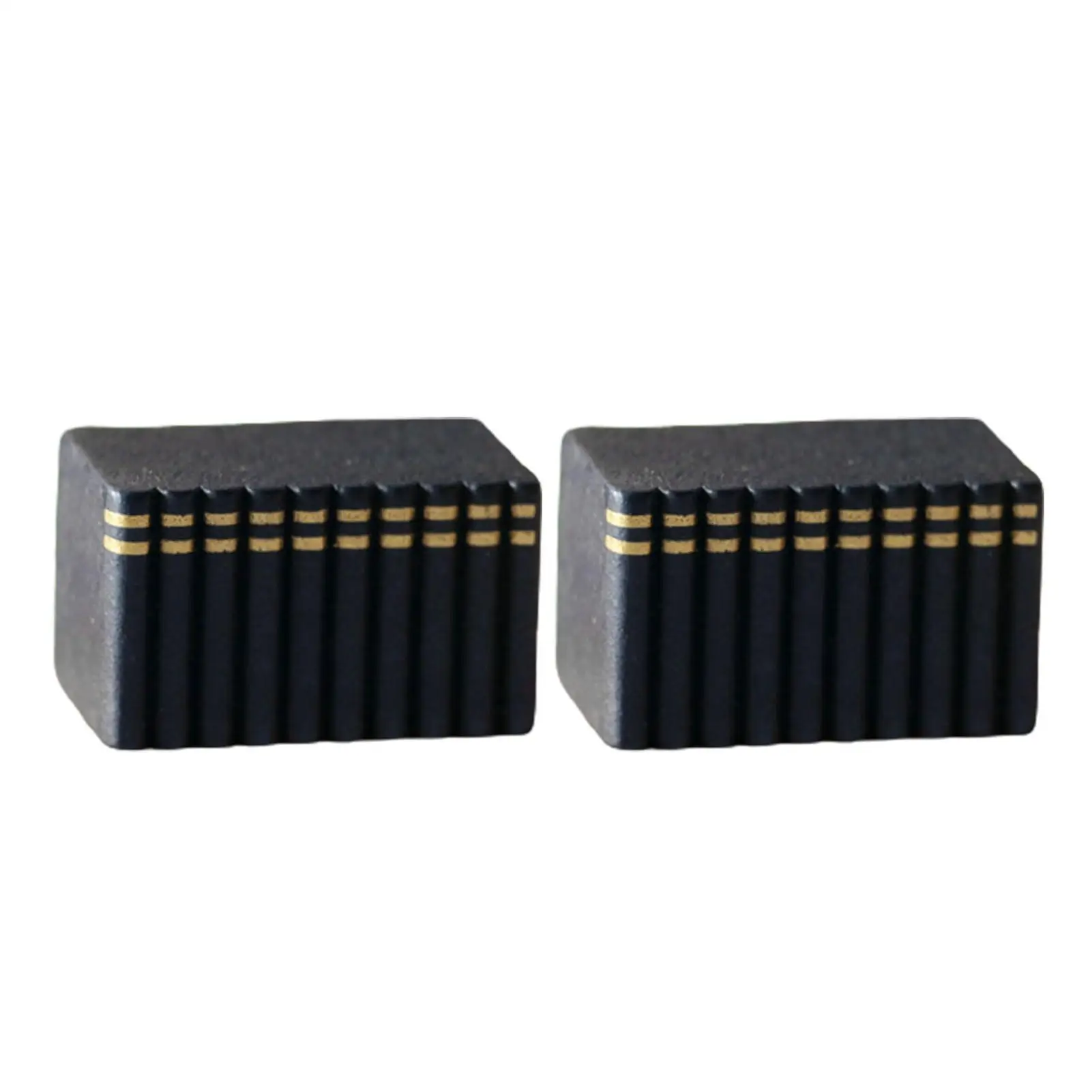 

2Pcs 1/12 DIY Dollhouse Miniature Books Model Bookshelf Decoration Mold Toys
