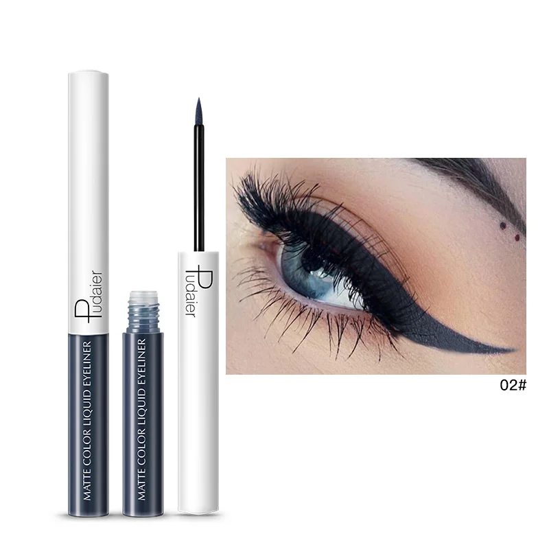 15 Color Matte Liquid Eyeliner Quick Dry Waterproof Eye Liner Pencil Brown Purple Cosmetic Makeup Tool TSLM2 |