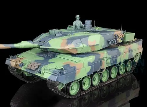 2 4G Heng Long 1/16 Scale 7 0 Plastic Leopard2A6 RTR RC Tank отдача ствола 3889 TH17574 SMT4|Радиоуправляемые танки|