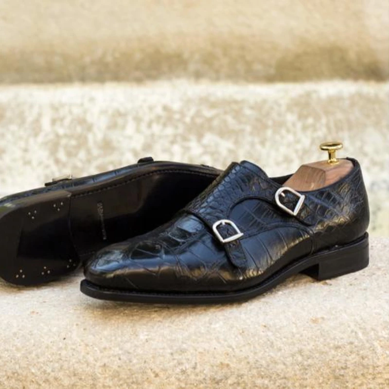 

Autumn Men British Pointed PU Leather Low Heel Business Casual Fashion Classic Comfortable Gentleman Lefu Shoes HM112