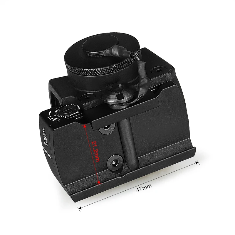 Прицел для пистолета PPT 1x25x18 5 RMS Mini Red Dot подходит Пикатинни GLOCK 21 2 мм 17 19 9 AR15 M4 AK HK2-0133