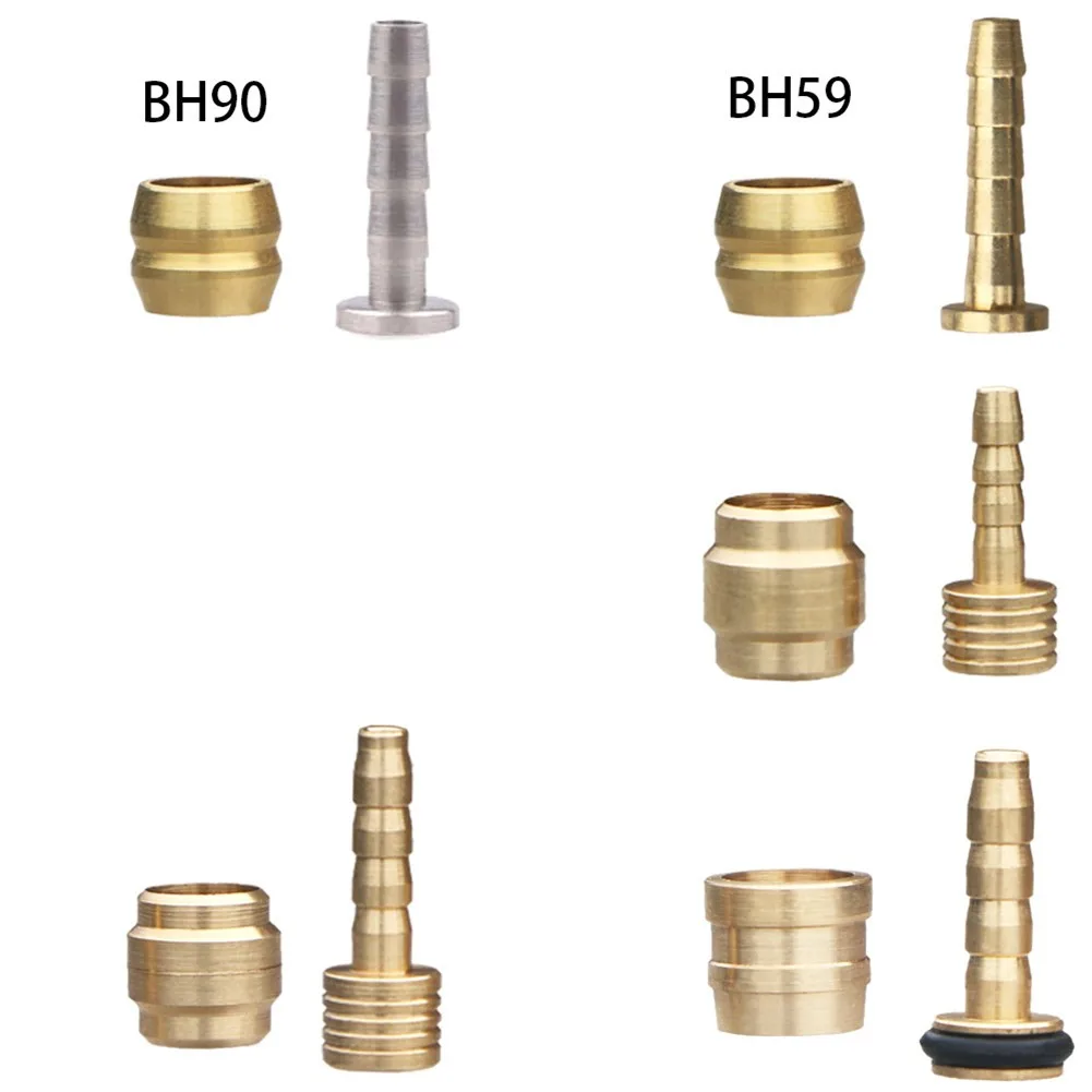

10Pcs MTB Bike Oil Needle Olive Connector Insert For -SHIMANO BH90 BH59 Hydraulic Brake Hose Copper Alloy Road Bicycle Parts