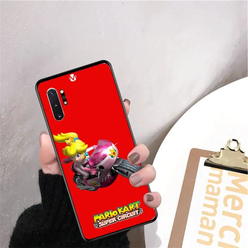 

Super Game Mario Phone Case For Samsung Note8 9 10 20 Case For Note10Pro 10lite 20ultra M20 M31 Funda Case