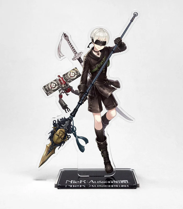 Лиловый Обувь для косплея; аниме НИР: автоматы 2B YoRHa № 2 Тип B 9S Косплэй акриловая подставка фигурный модельный пластина декора подарки - Цвет: Лиловый