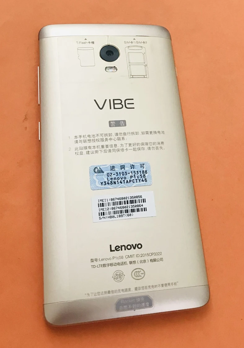 

Original Touch screen + LCD display+motherboard 2G RAM+16G ROM for Lenovo p1c58 MSM8939 Octa Core 5.5 inch FHD free shipping