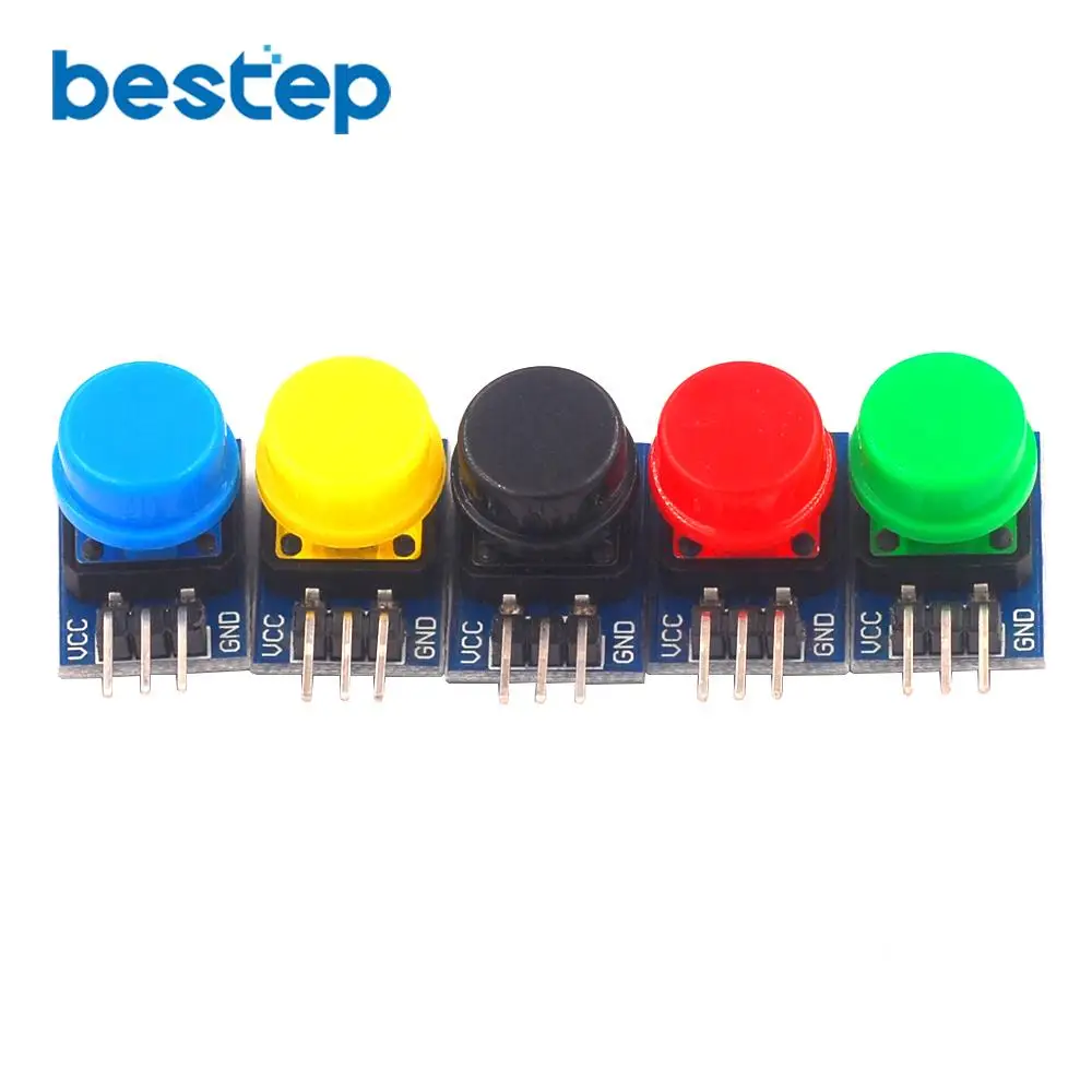 5 шт./компл. электронные строительные блоки Большой кнопочный модуль Пять клавиш