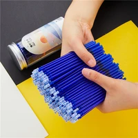 10pcs 0 5mm creative student material gel pen erasable refill set eraser for writing office school stationery supplies 040265