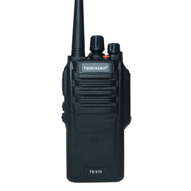 Рация 10 км IP67 Водонепроницаемый двухстороннее радио Вт TD V10 UHF 400 470 МГц