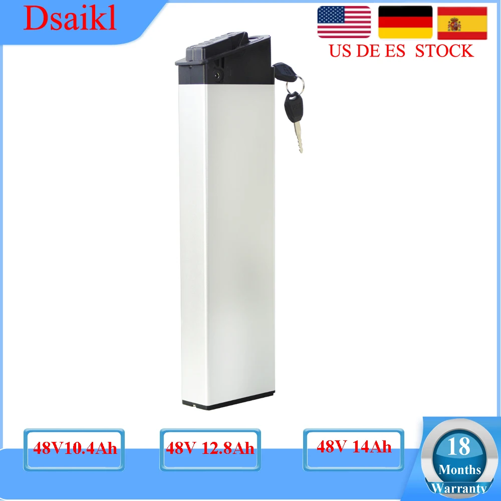 ZPAO Складной аккумулятор для электрического велосипеда 48 В 12 8 Ач 13 14 Merkava RF350 Samebike