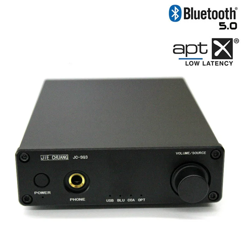 SOTAMIA Bluetooth 5 0 аудио декодер DAC TPA6120 усилитель для наушников CSR8670 USB AK4490 волокно