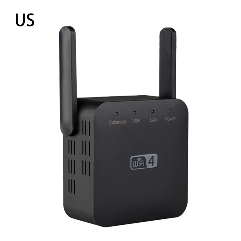 

US/EU/UK/AU Plug 300Mbps Wifi Repeater Signal Amplifier Long Range Extender