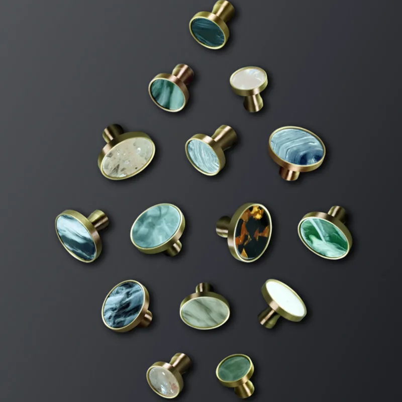 Европейская мебель шкаф для спальни с ручкой крючок одежды латунный ящик одним