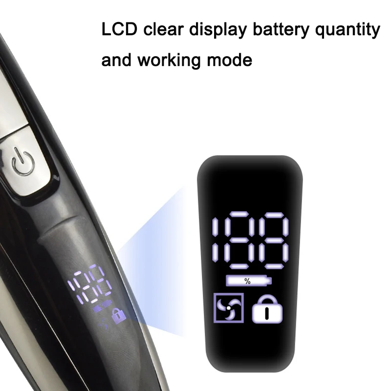 

Electric Hair Trimmer clipper USB rechargeable Nose Shave beard 5in1 function haircut machine with 5blades 5 limite comb for Men