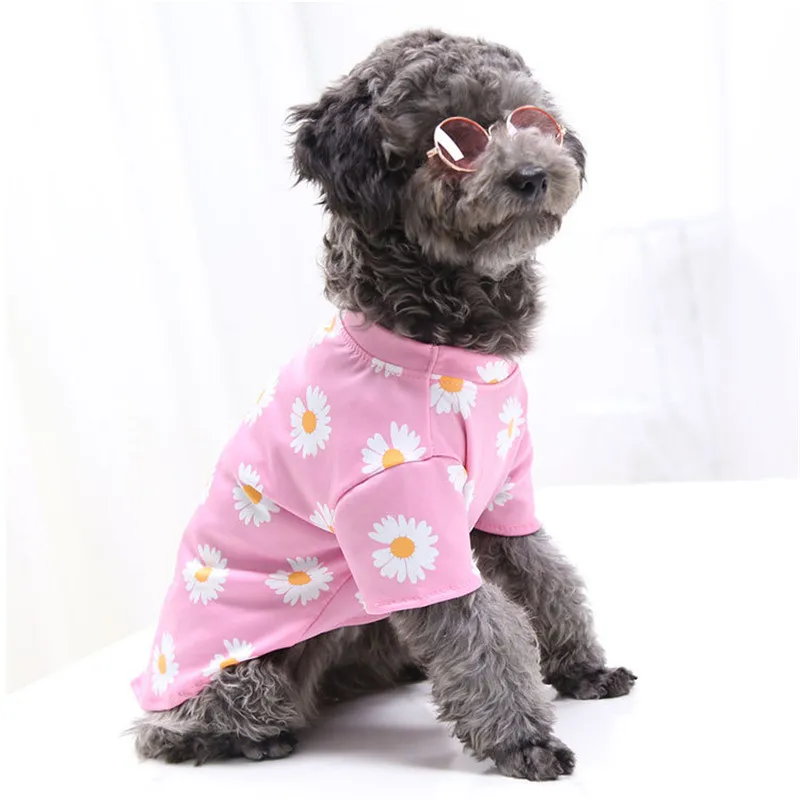 

Dropshipping Center Puppy Summer Clothes for Chihuahua Dog Clothes for Small Dogs Yorkshire Terrier Vest Shirt Clothes for Cats