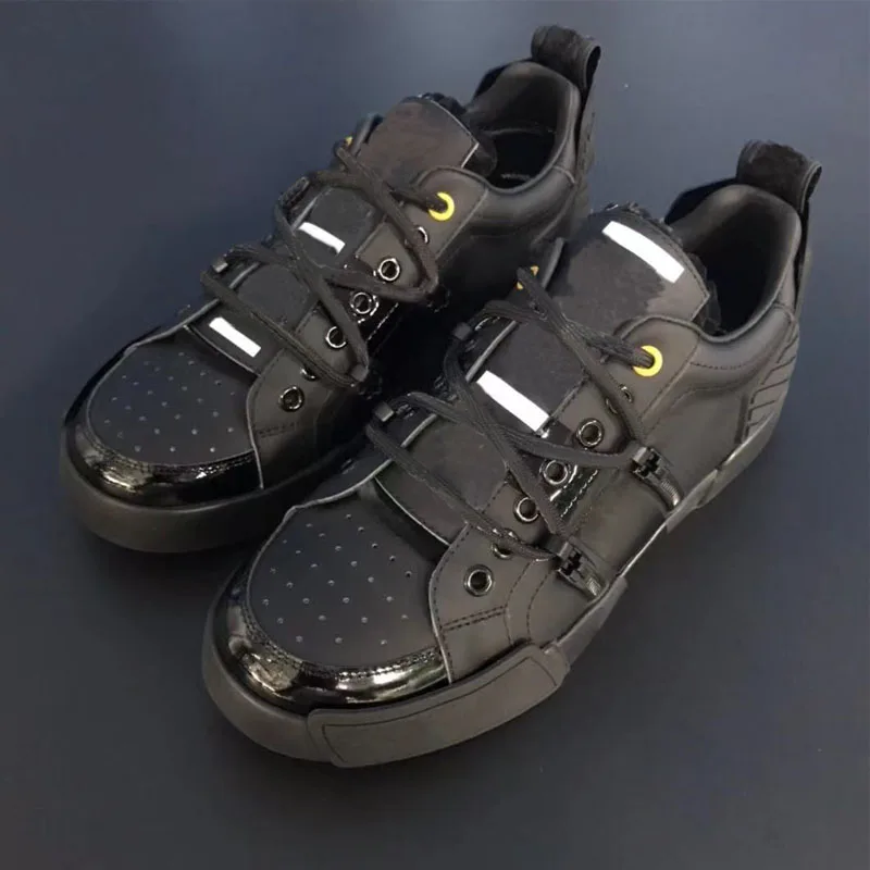 

Men Vulcanize Shoes Summer Breathable Fashion Splicing Process Best Quality Real Leather Comfort Designer Shoes Luxury Brands